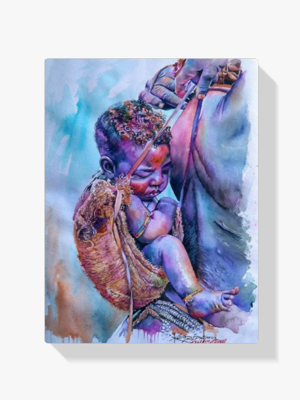 Diamond Painting Afrikaanse Moeder - SEOS Shop ®