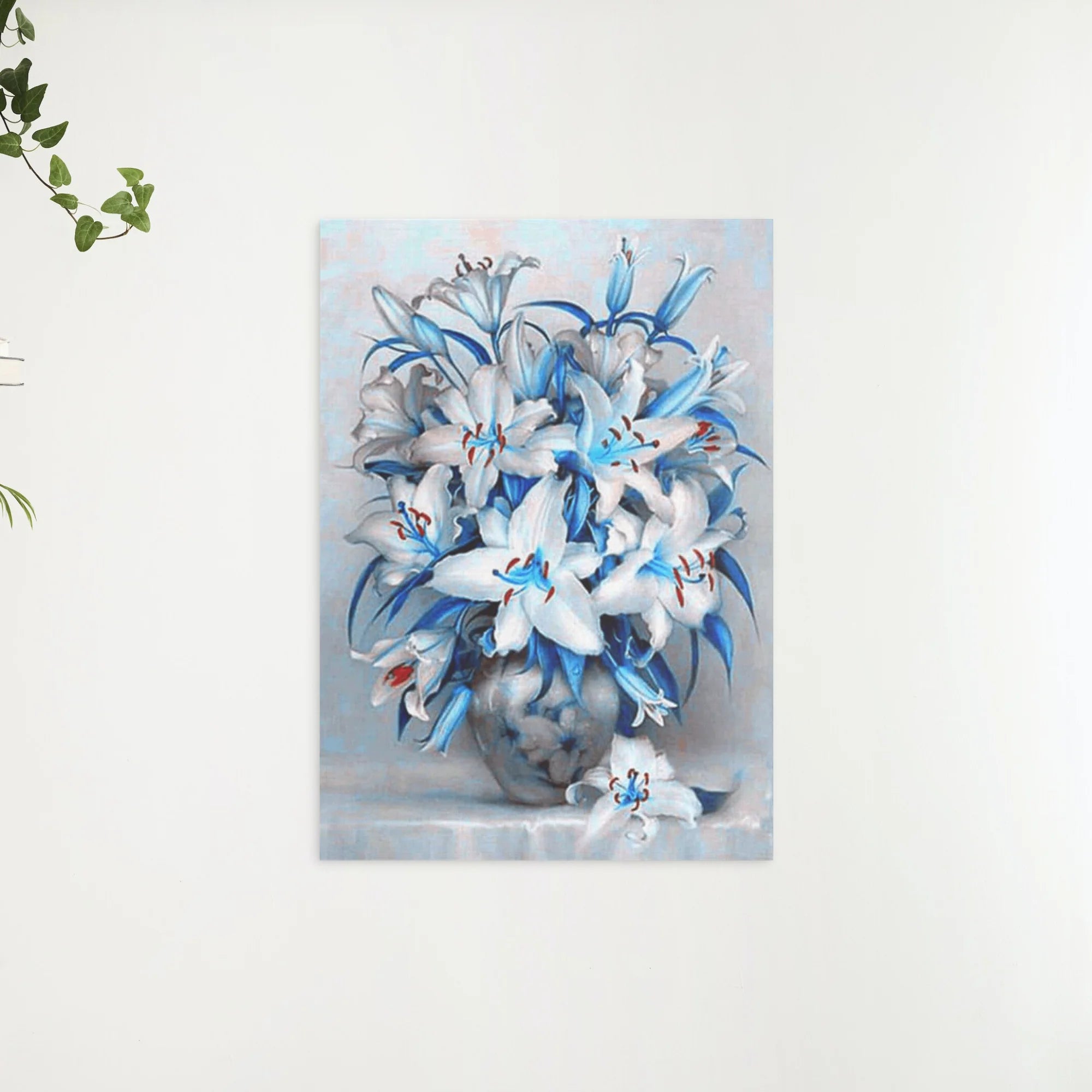 Diamond Painting Blauwe Bloemen - SEOS Shop ®