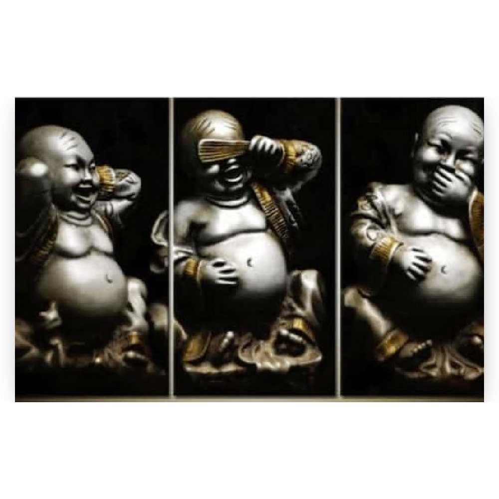 Diamond Painting Blije buddha 3 luik - SEOS Shop ®