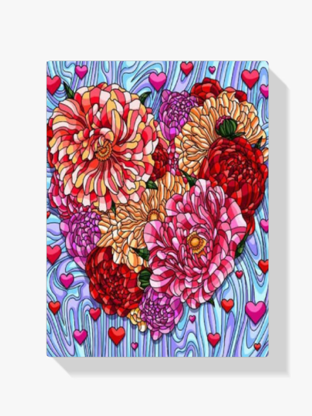 Diamond Painting Bloemen Hart - SEOS Shop ®