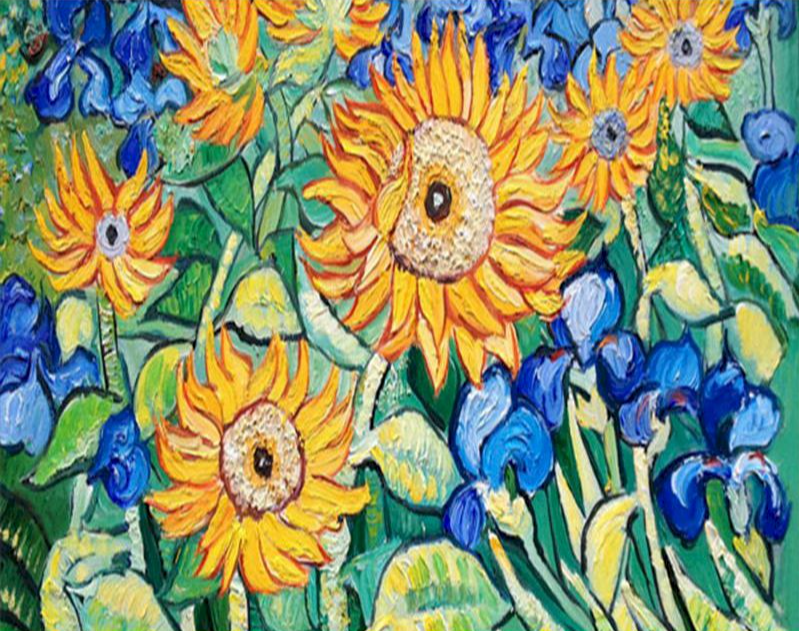 Diamond Painting Bloemen Van Gogh - SEOS Shop ®