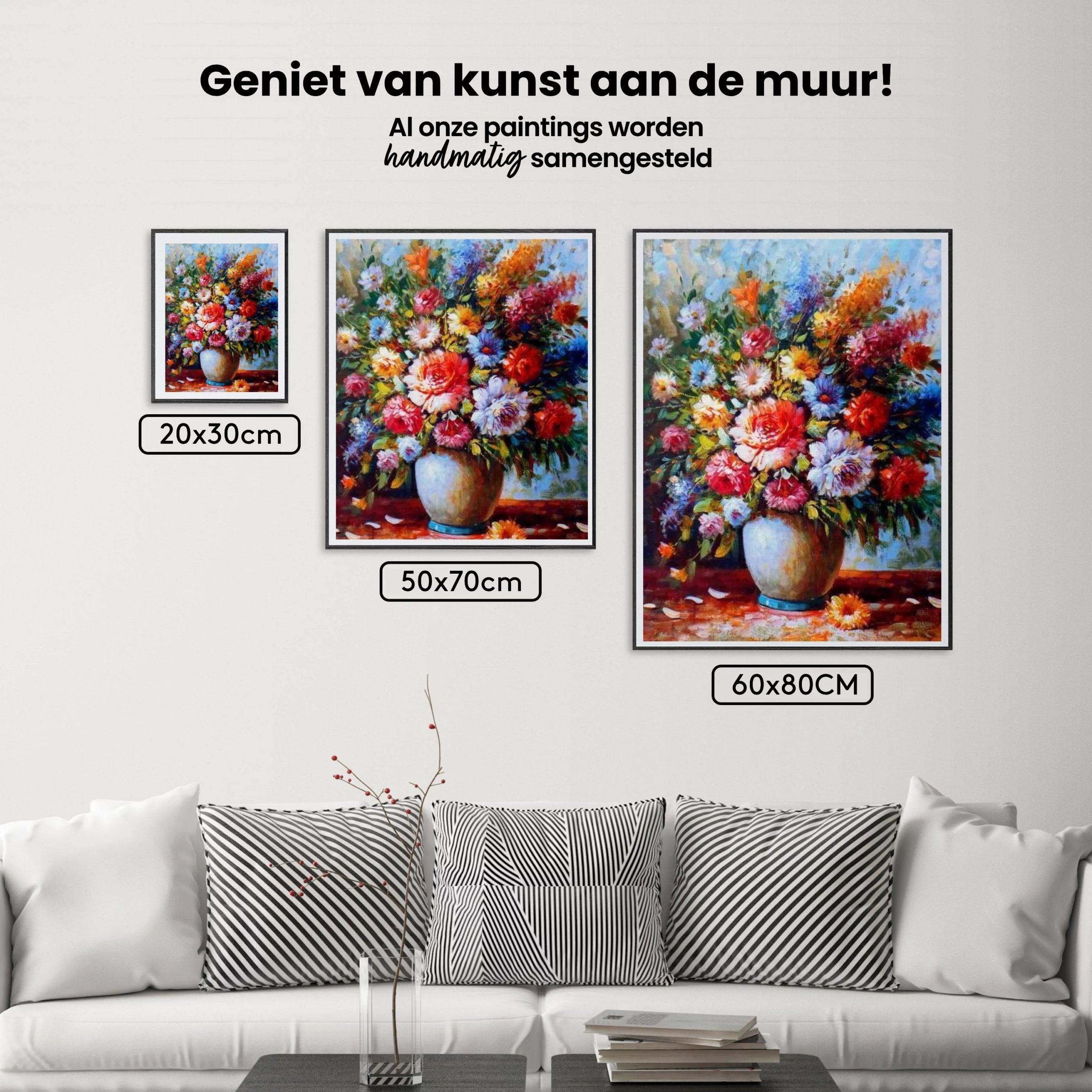 Diamond Painting Bloemen in vaas - SEOS Shop ®