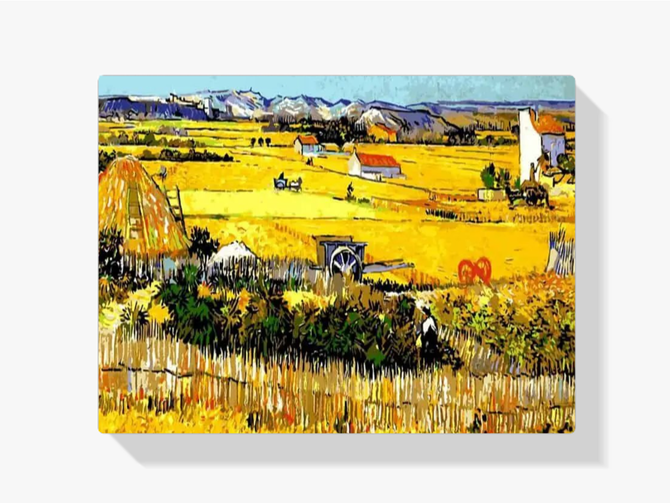 Diamond Painting Boeren landschap Van Gogh - SEOS Shop ®