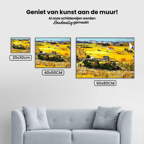 Diamond Painting Boeren landschap Van Gogh - SEOS Shop ®