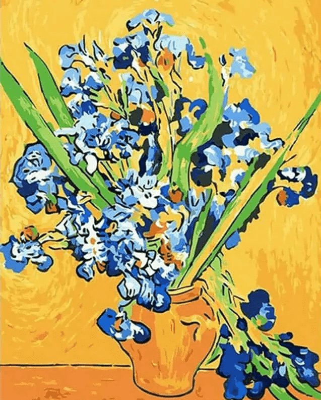 Diamond Painting Bos Bloemen Van Gogh - SEOS Shop ®