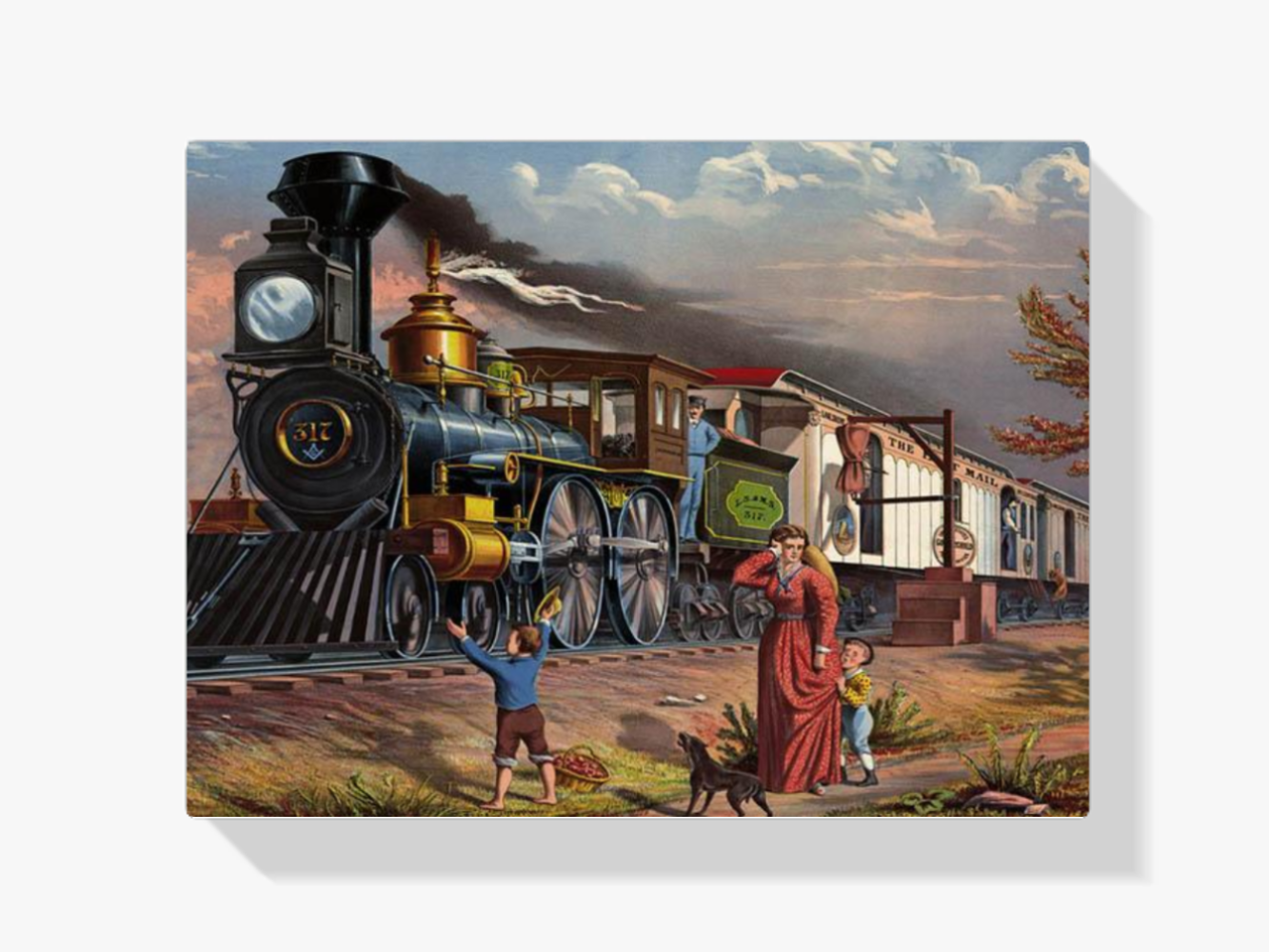 Diamond Painting De Blije trein – SEOS Shop ®