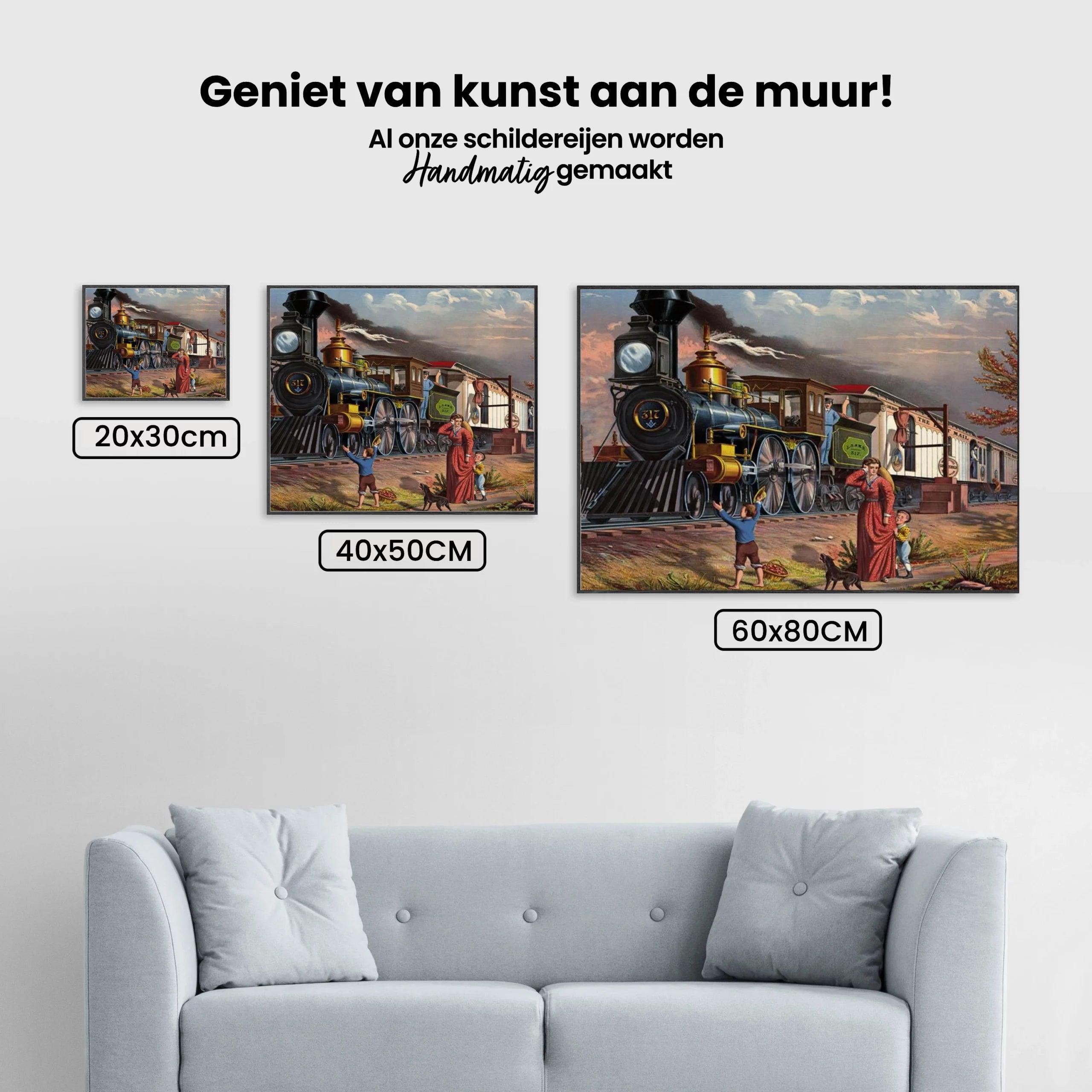 Diamond Painting De Blije trein – SEOS Shop ®