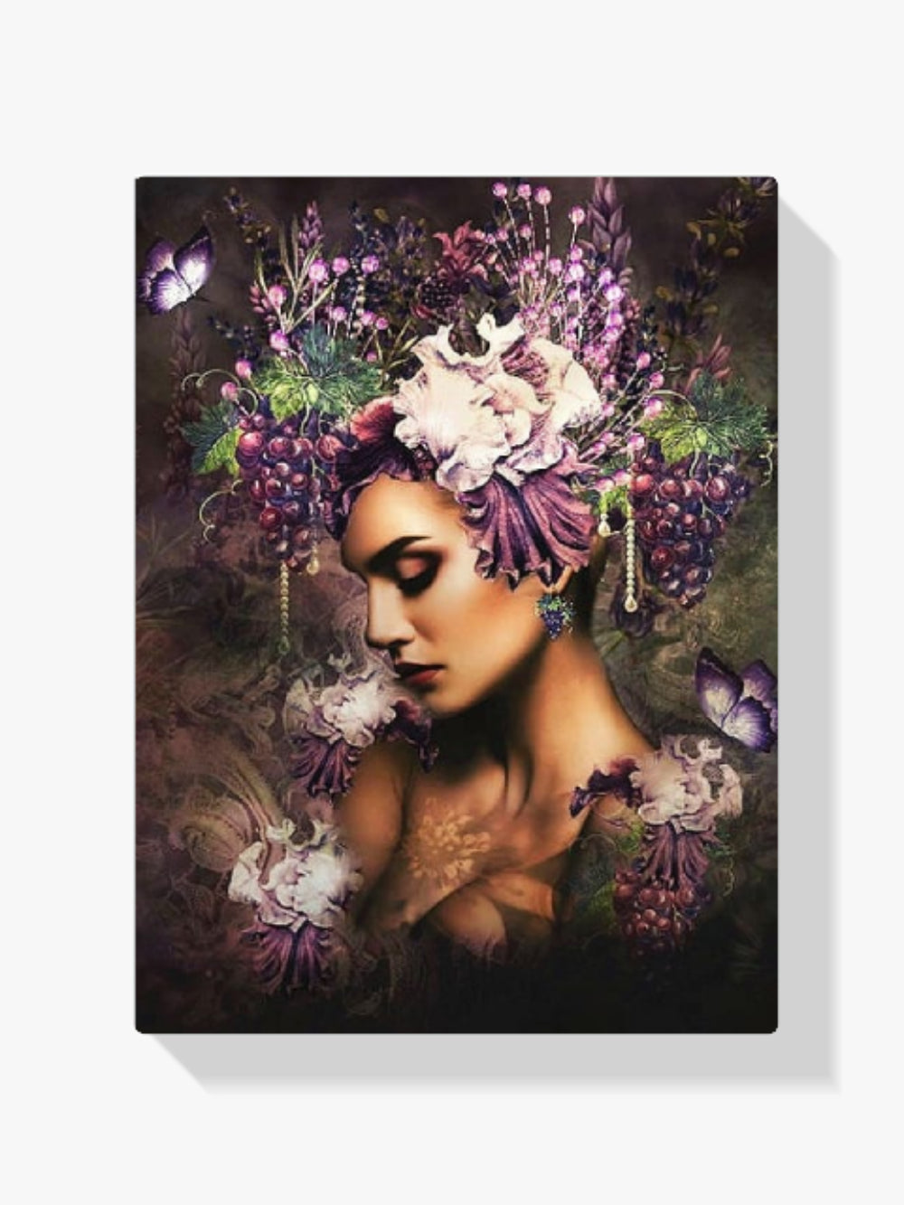 Diamond Painting Druiven Vrouwen Met Vlinder - SEOS Shop ®