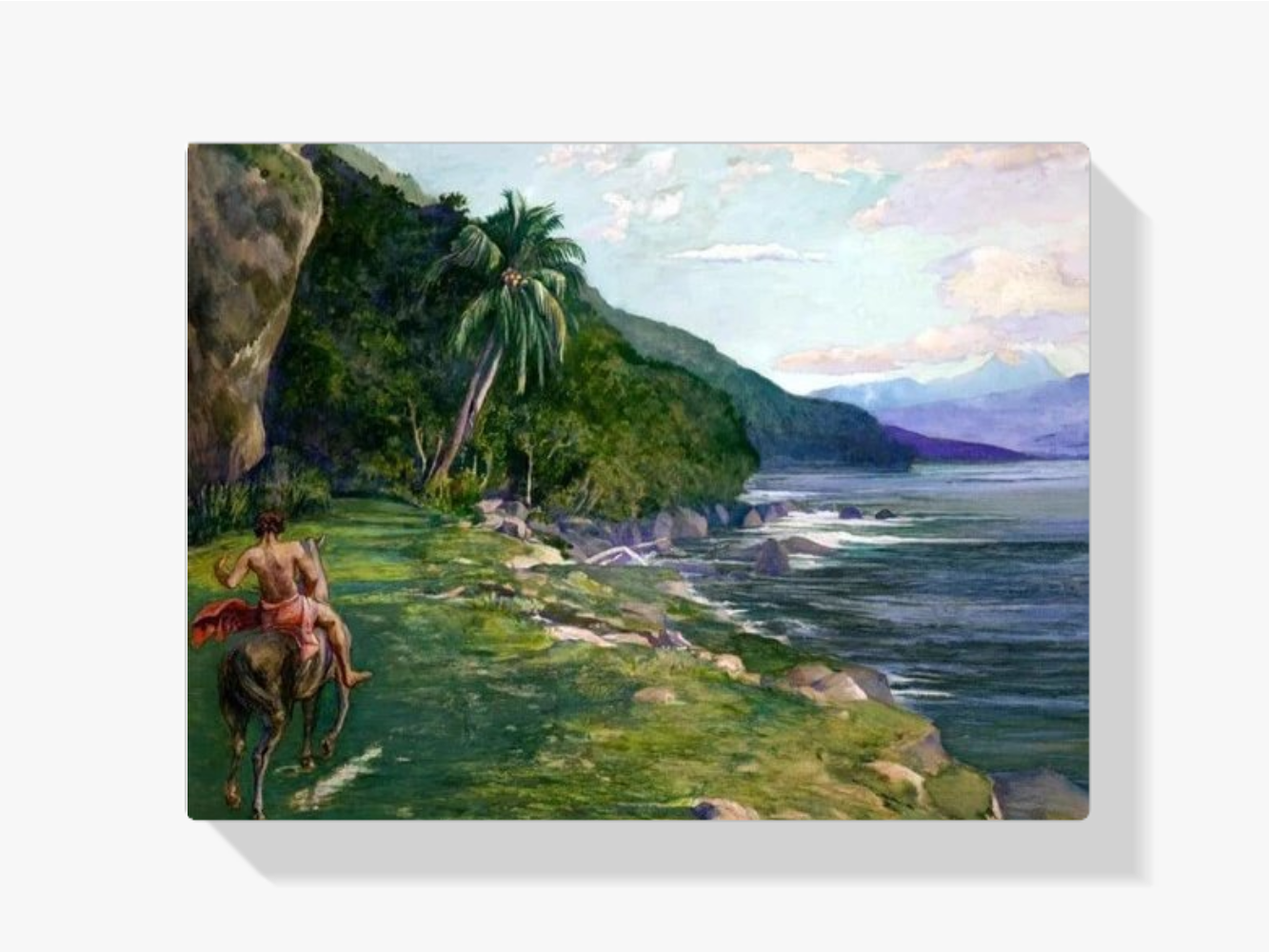 Diamond Painting Een ruiterpad in Tahiti - SEOS Shop ®