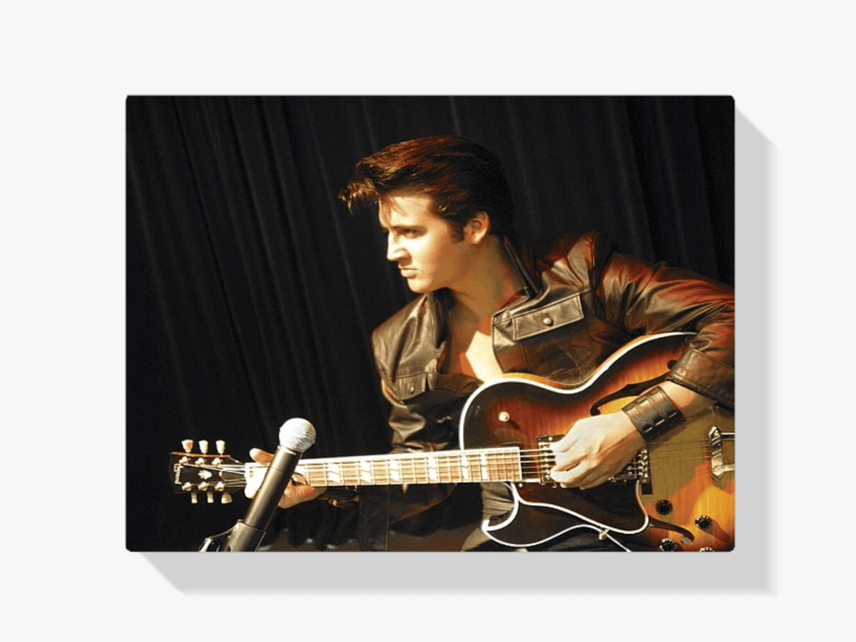 Diamond Painting Elvis Presley met gitaar - SEOS Shop ®