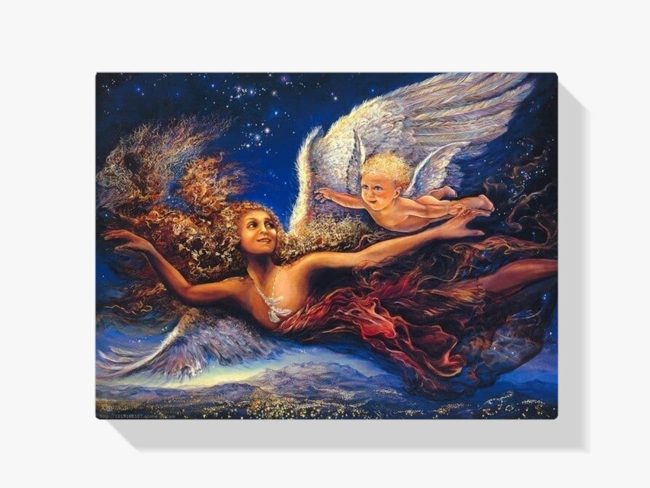 Diamond Painting Fairy met de baby - SEOS Shop ®