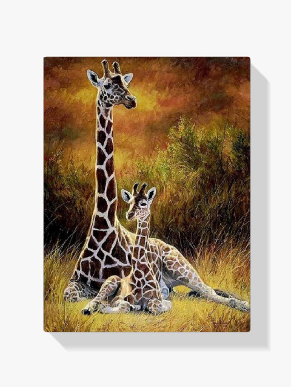 Diamond Painting Giraf Moeder en Kind – SEOS Shop ®