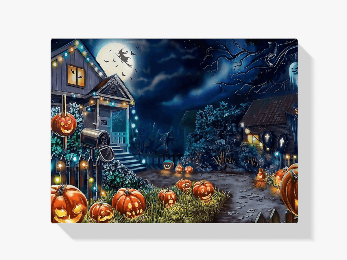 Diamond Painting Halloween Huis - SEOS Shop ®