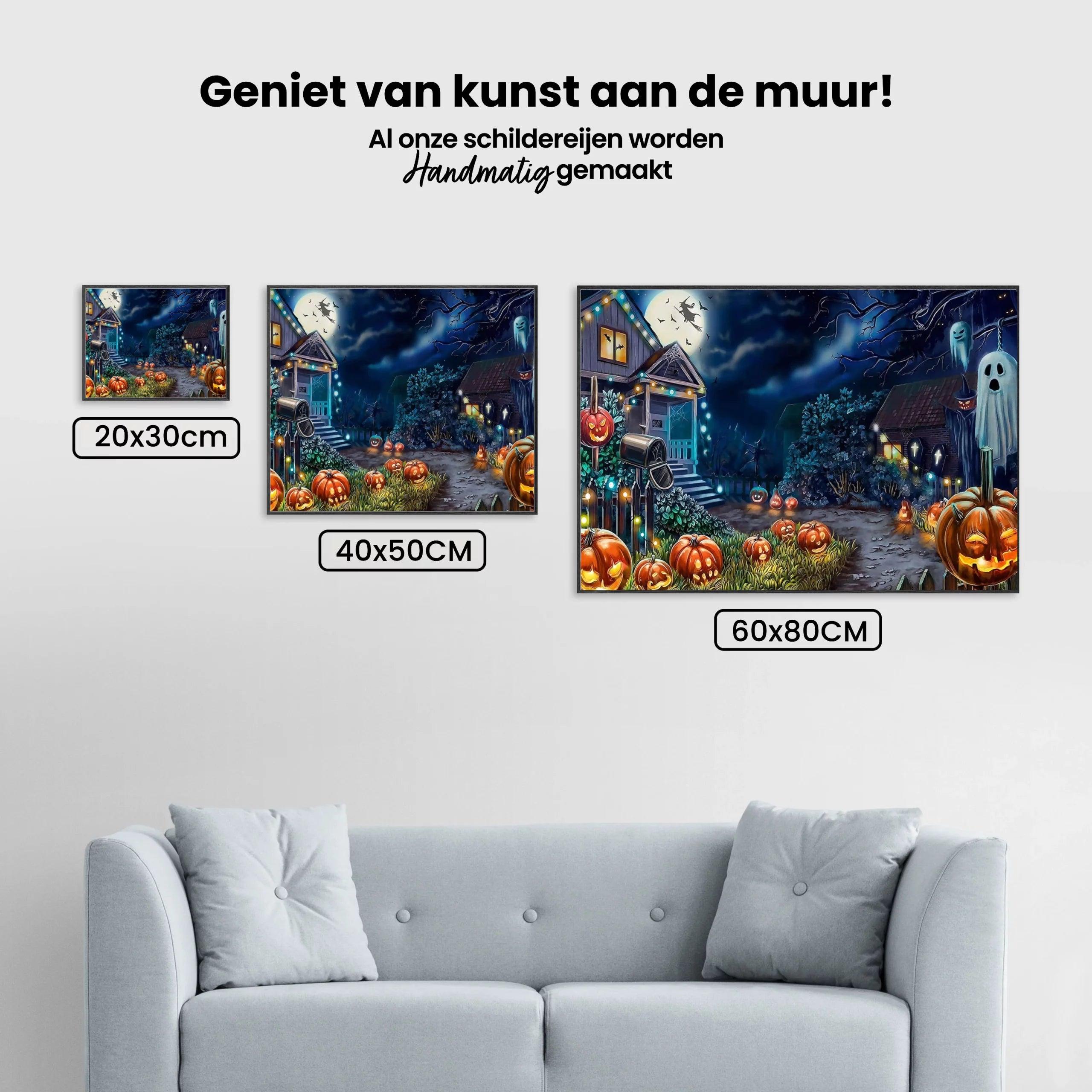 Diamond Painting Halloween Huis - SEOS Shop ®