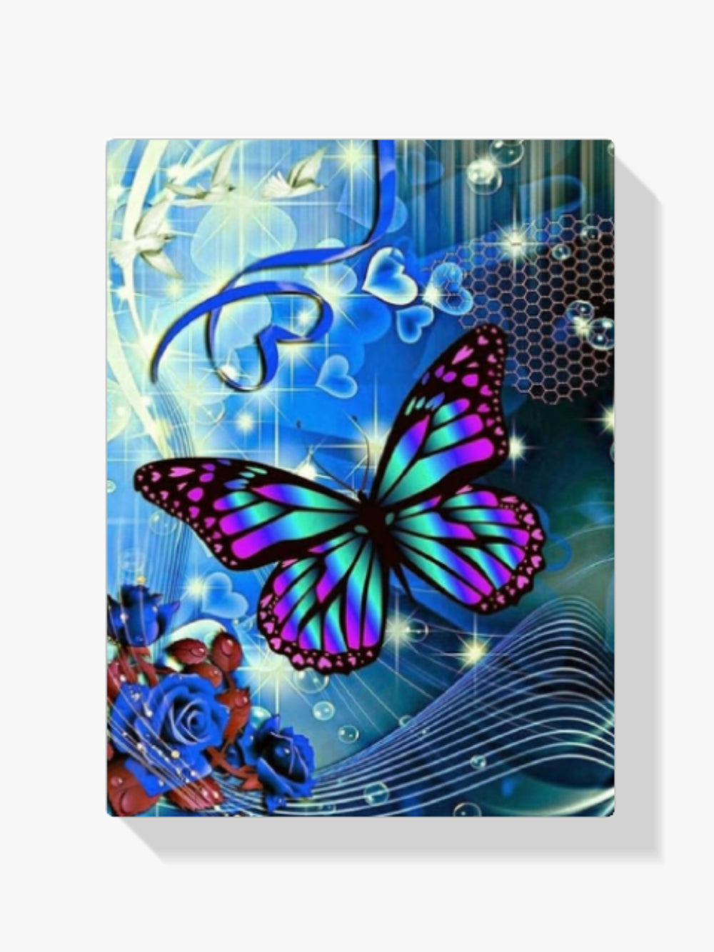 Diamond Painting Hart en Vlinder - SEOS Shop ®