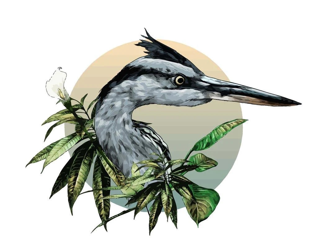 Diamond Painting - Heron Head - SEOS®