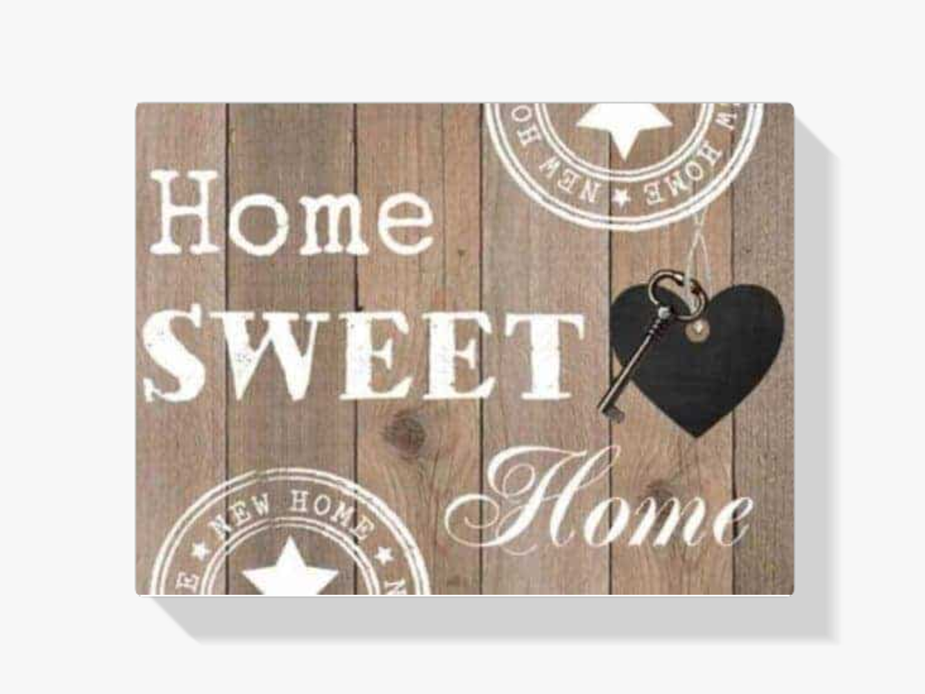 Diamond Painting Home Sweet Home Blank Hout 40x30cm – SEOS Shop ®