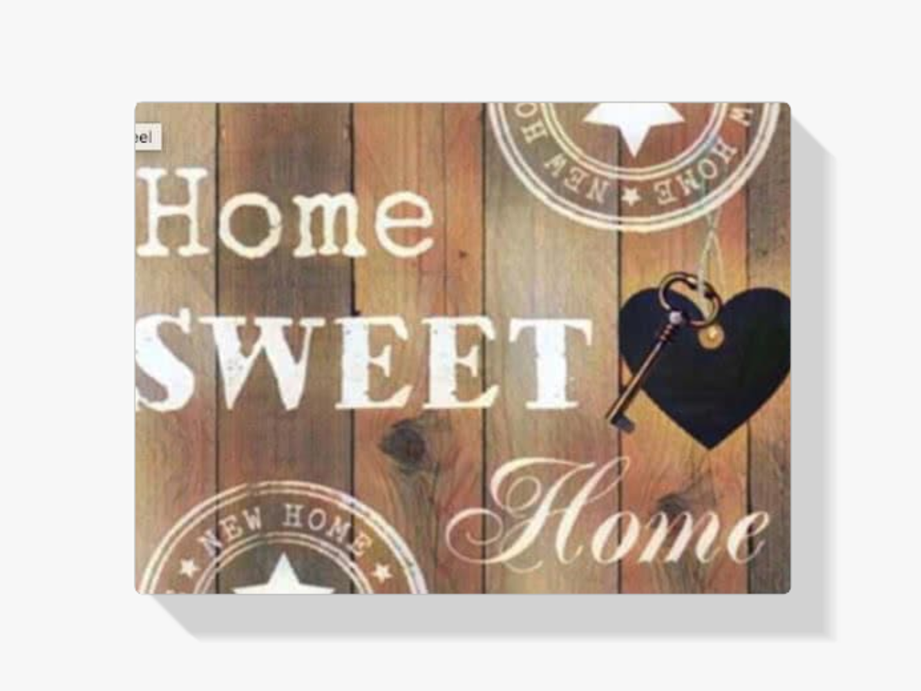 Diamond Painting Home Sweet Home Blank Hout – SEOS Shop ®