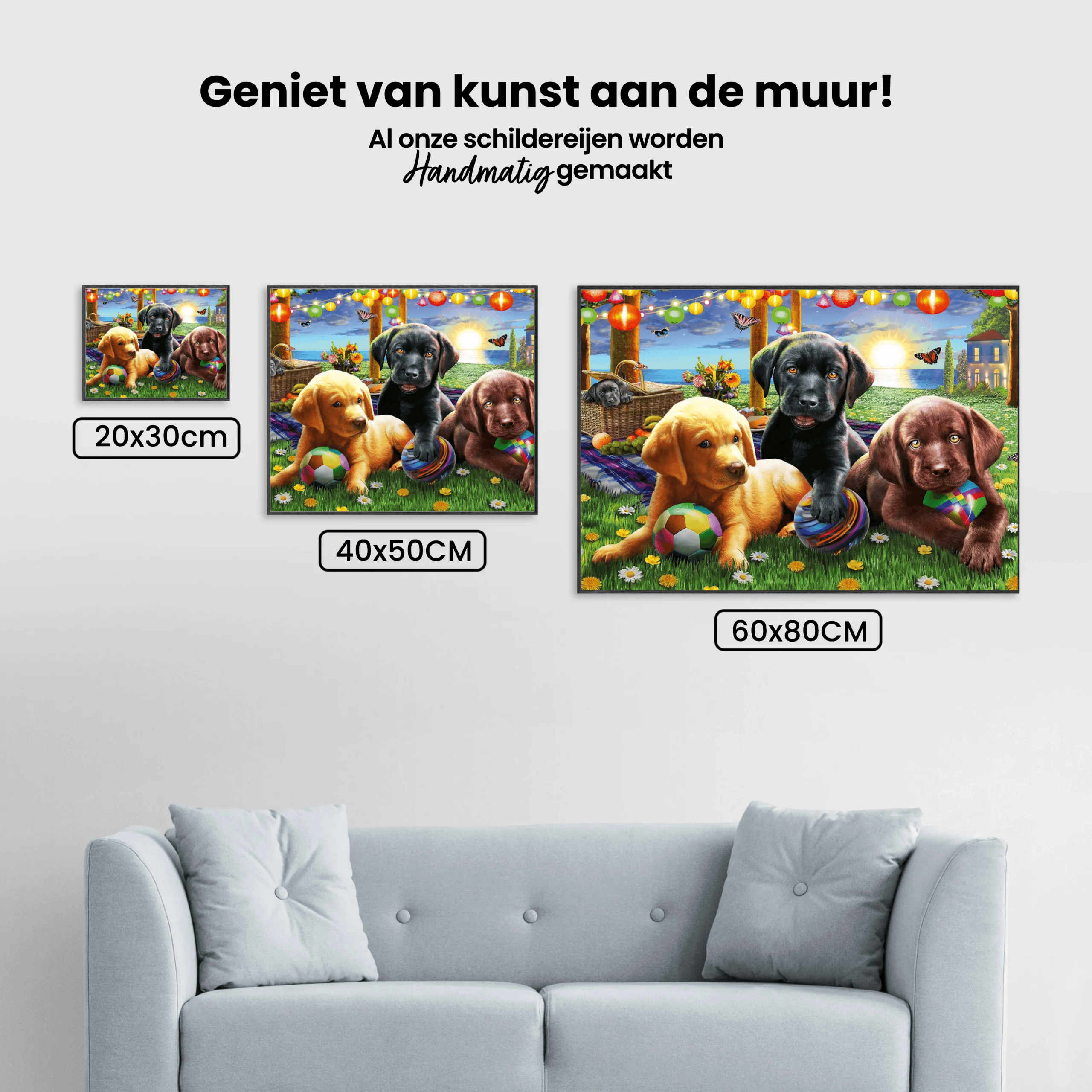 Diamond Painting Honden Spelen - SEOS Shop ®