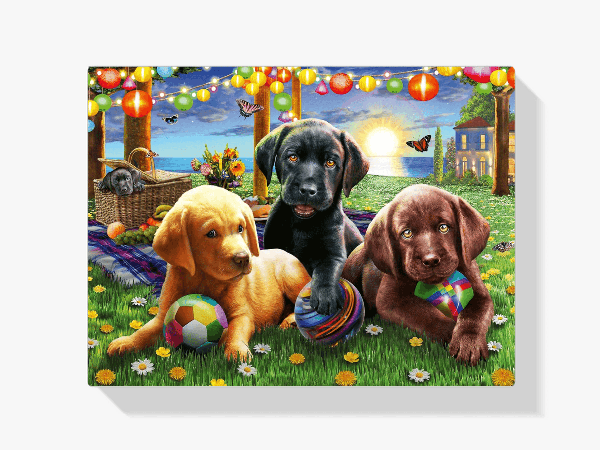 Diamond Painting Honden Spelen - SEOS Shop ®