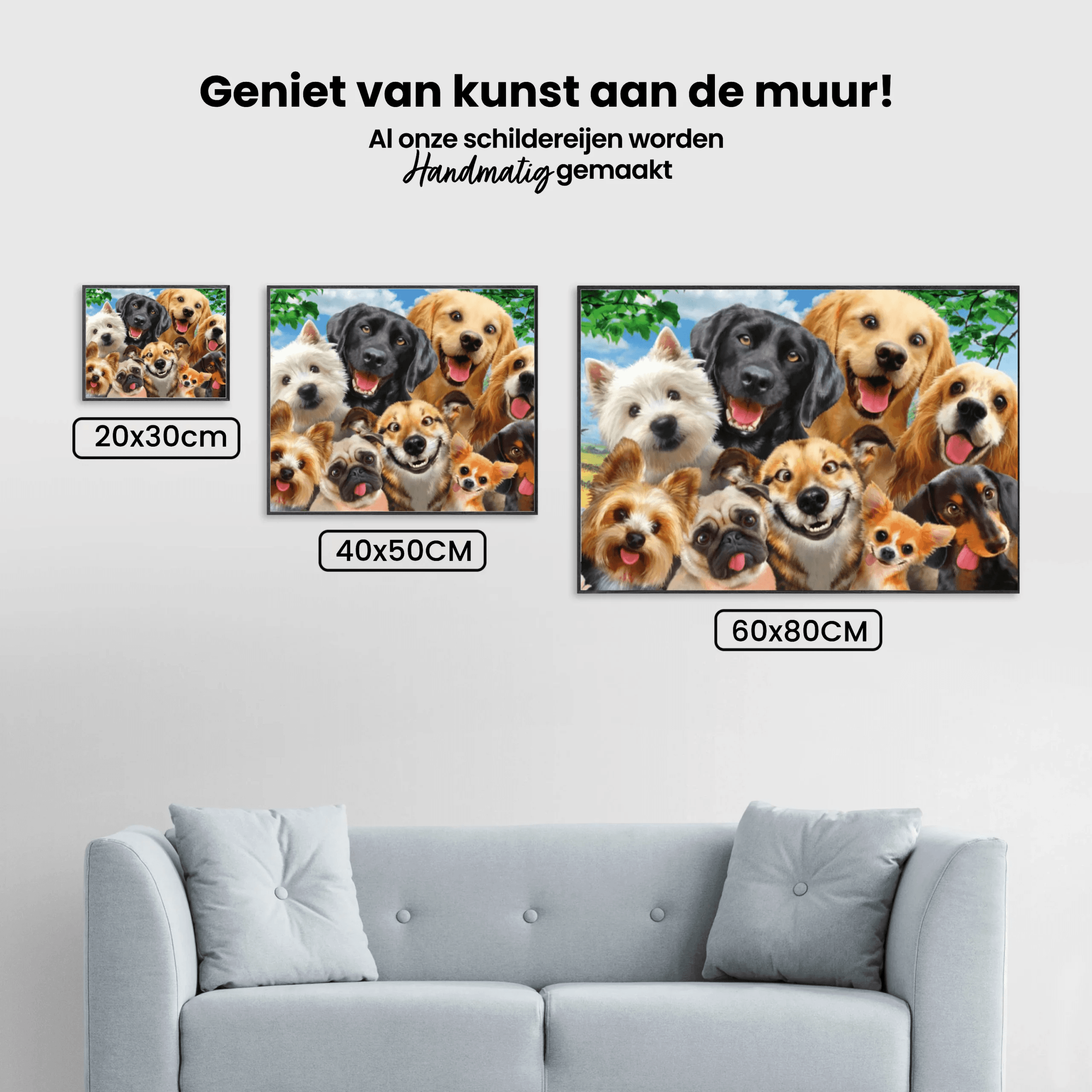 Diamond Painting Honden Tonen Tong - SEOS Shop ®