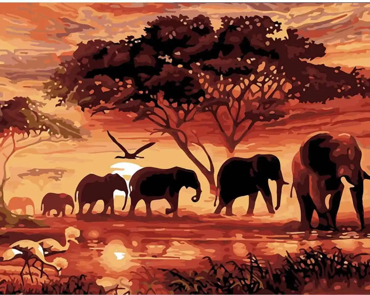 Diamond Painting - Ja, dit is Afrika! - SEOS®