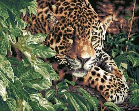 Diamond Painting Jachtluipaard Jungle 40x50 cm – SEOS Shop ®