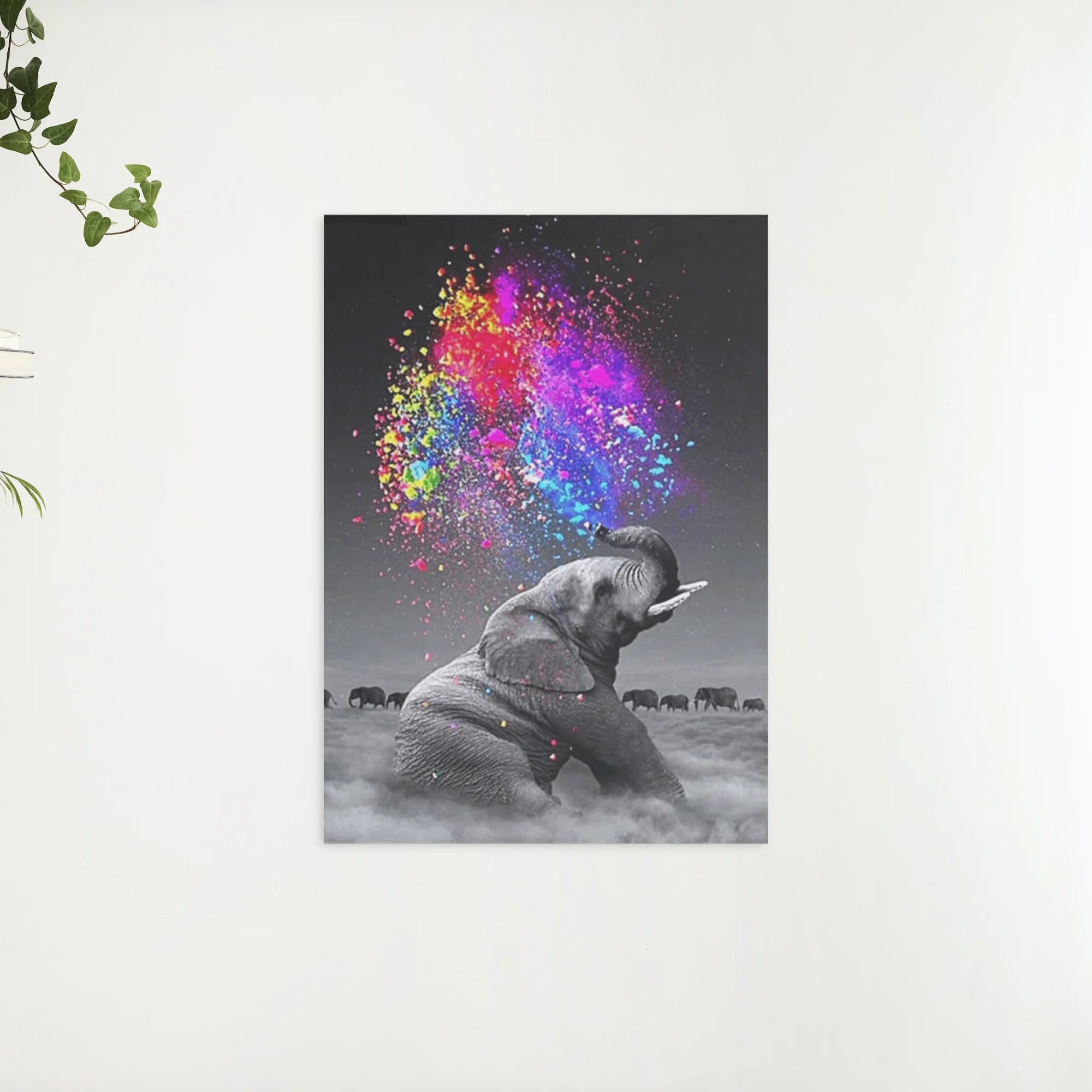 Diamond Painting Kleurrijke Olifant - SEOS Shop ®