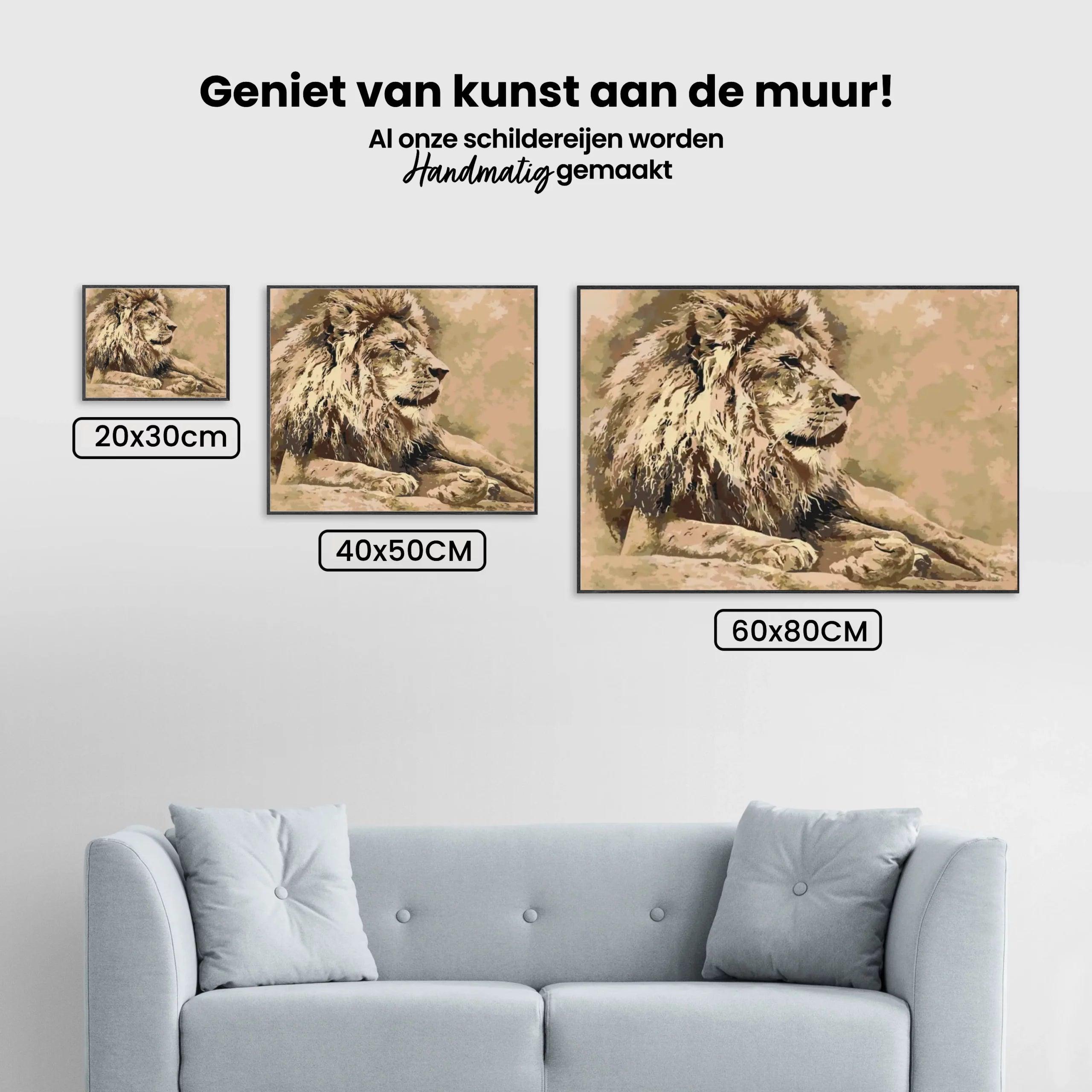 Diamond Painting Leeuw 2 - SEOS Shop ®