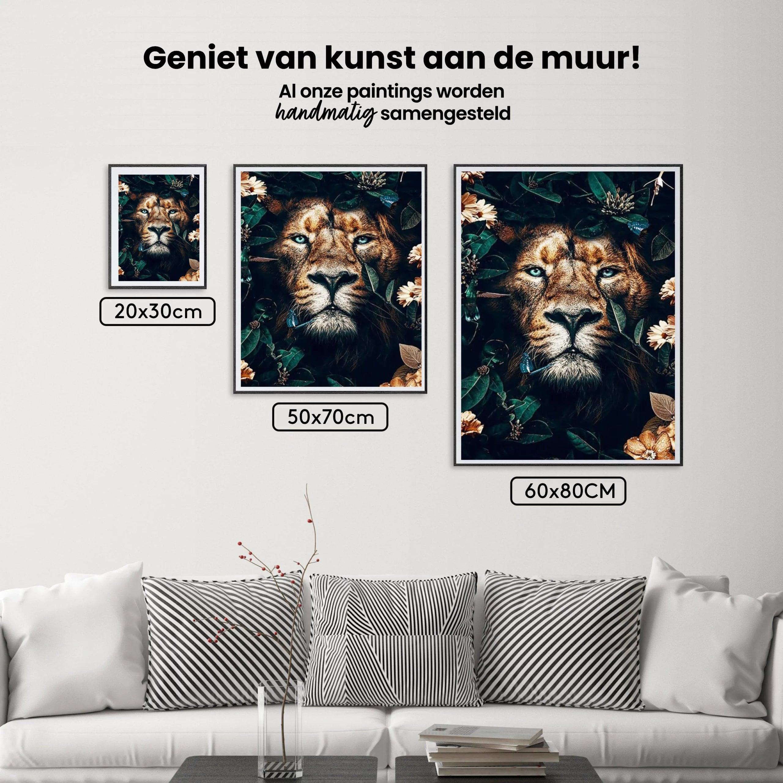 Diamond Painting Leeuw verborgen - SEOS Shop ®