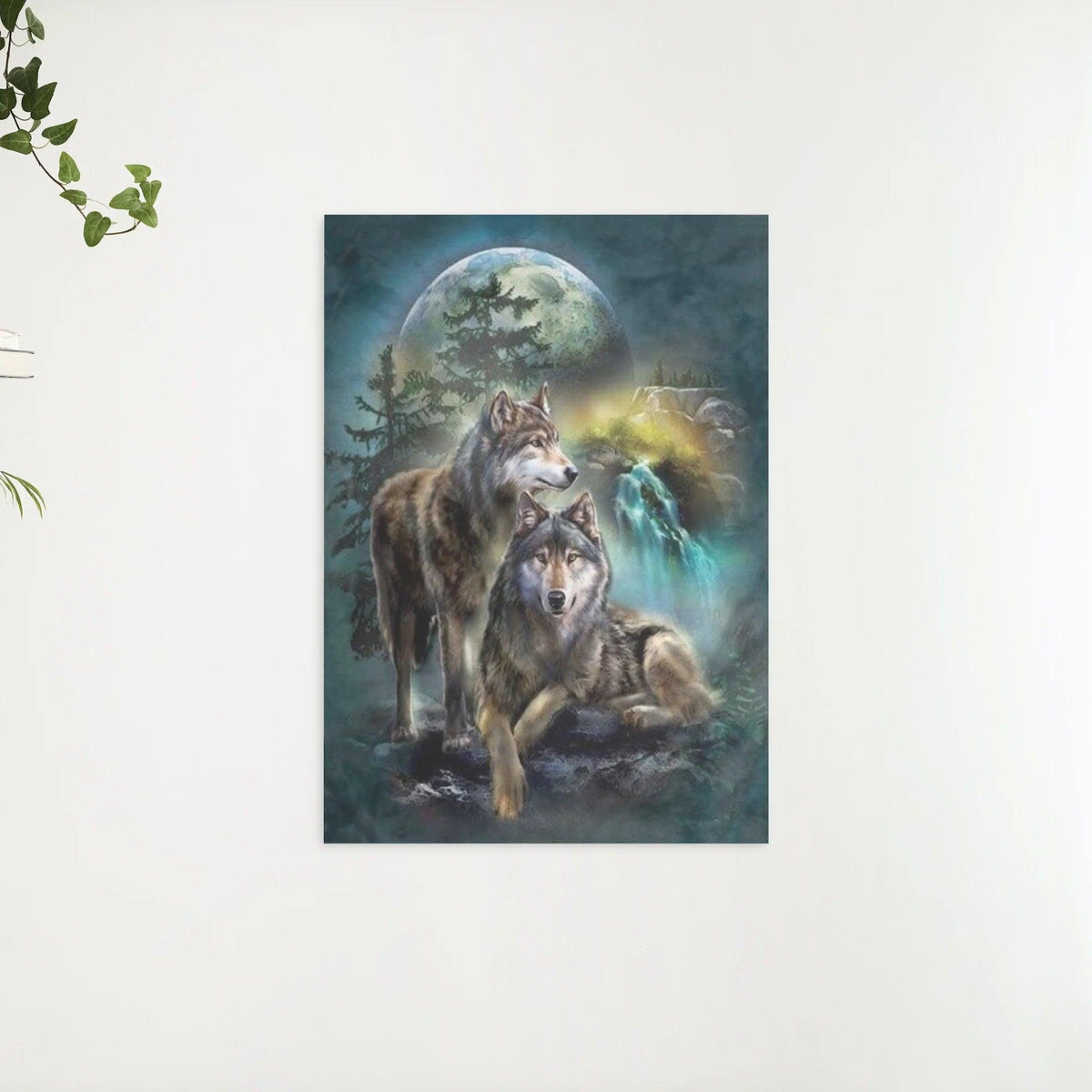 Diamond Painting Maan Wolven - SEOS Shop ®