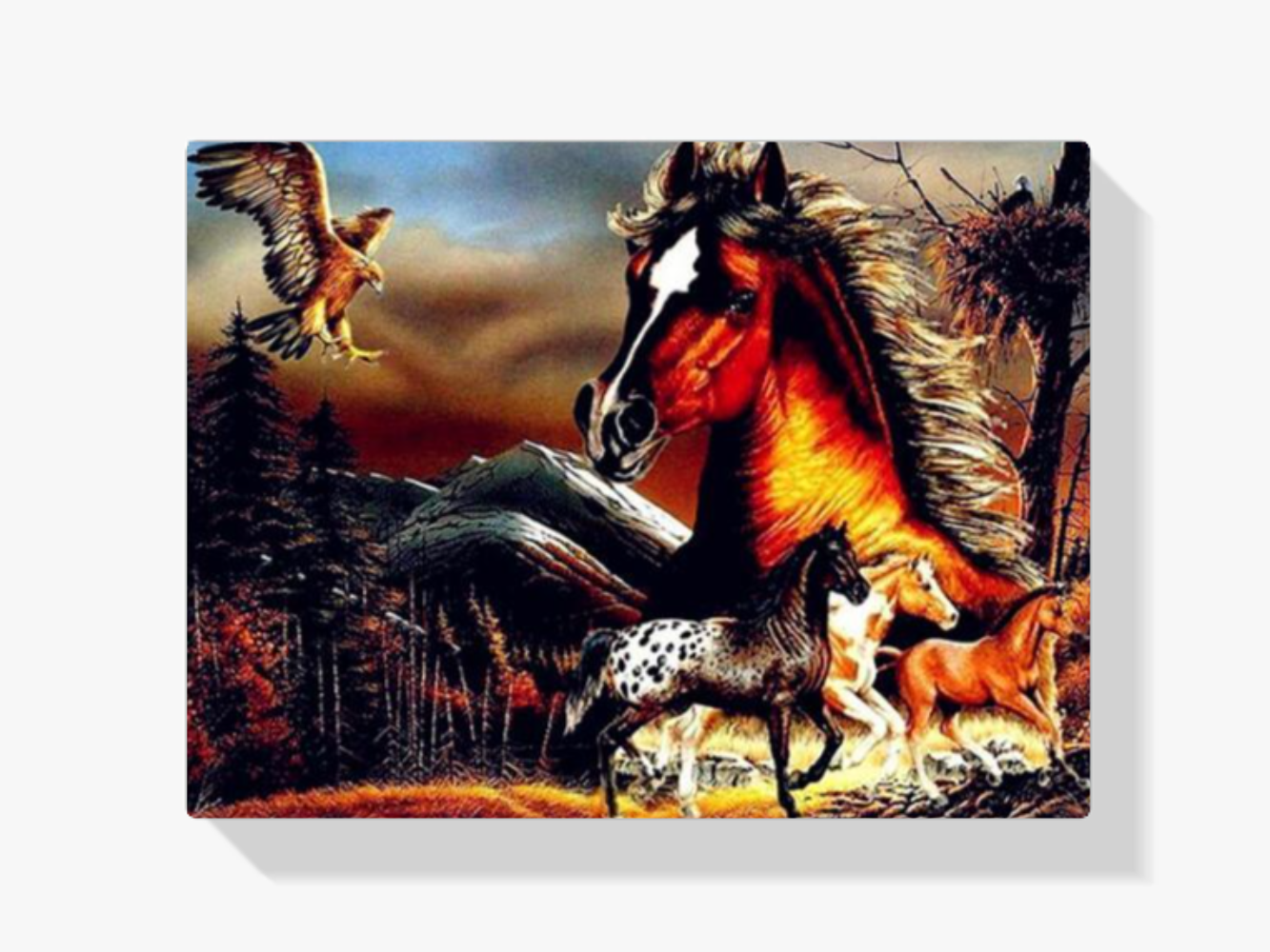 Diamond Painting Machtig paard - SEOS Shop ®