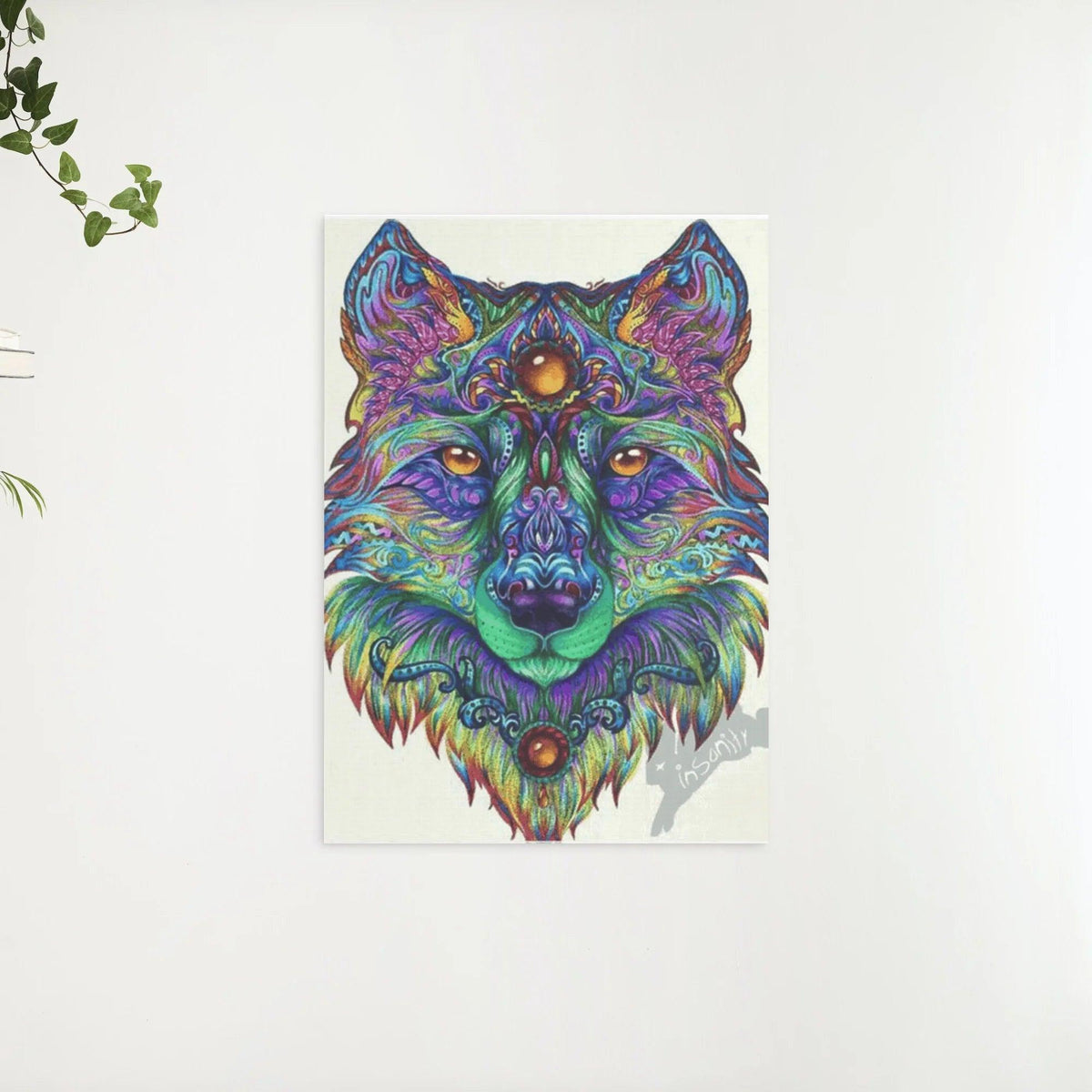 Diamond Painting Mandala Wolf – SEOS Shop ®