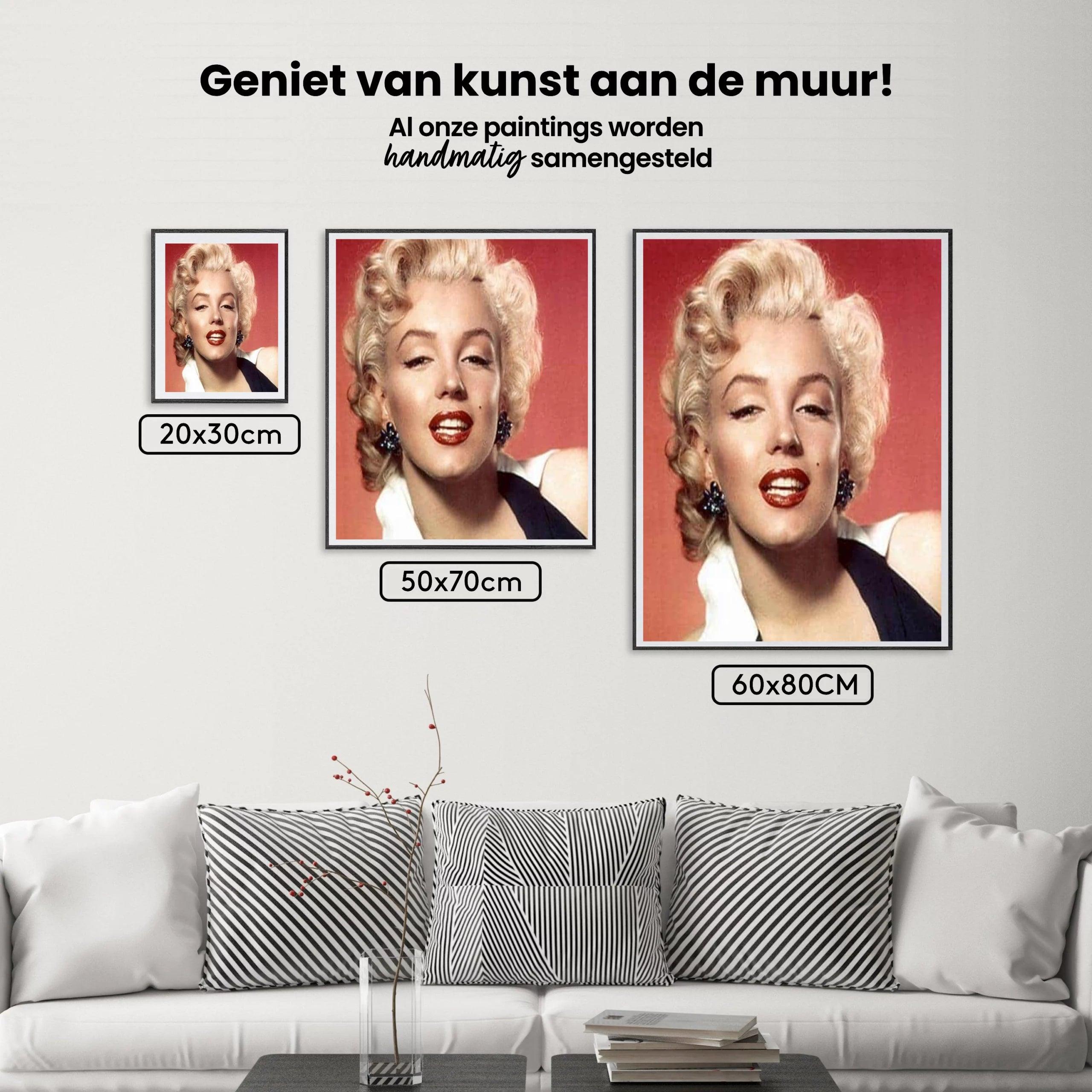 Diamond Painting Marilyn Monroe lachend - SEOS Shop ®