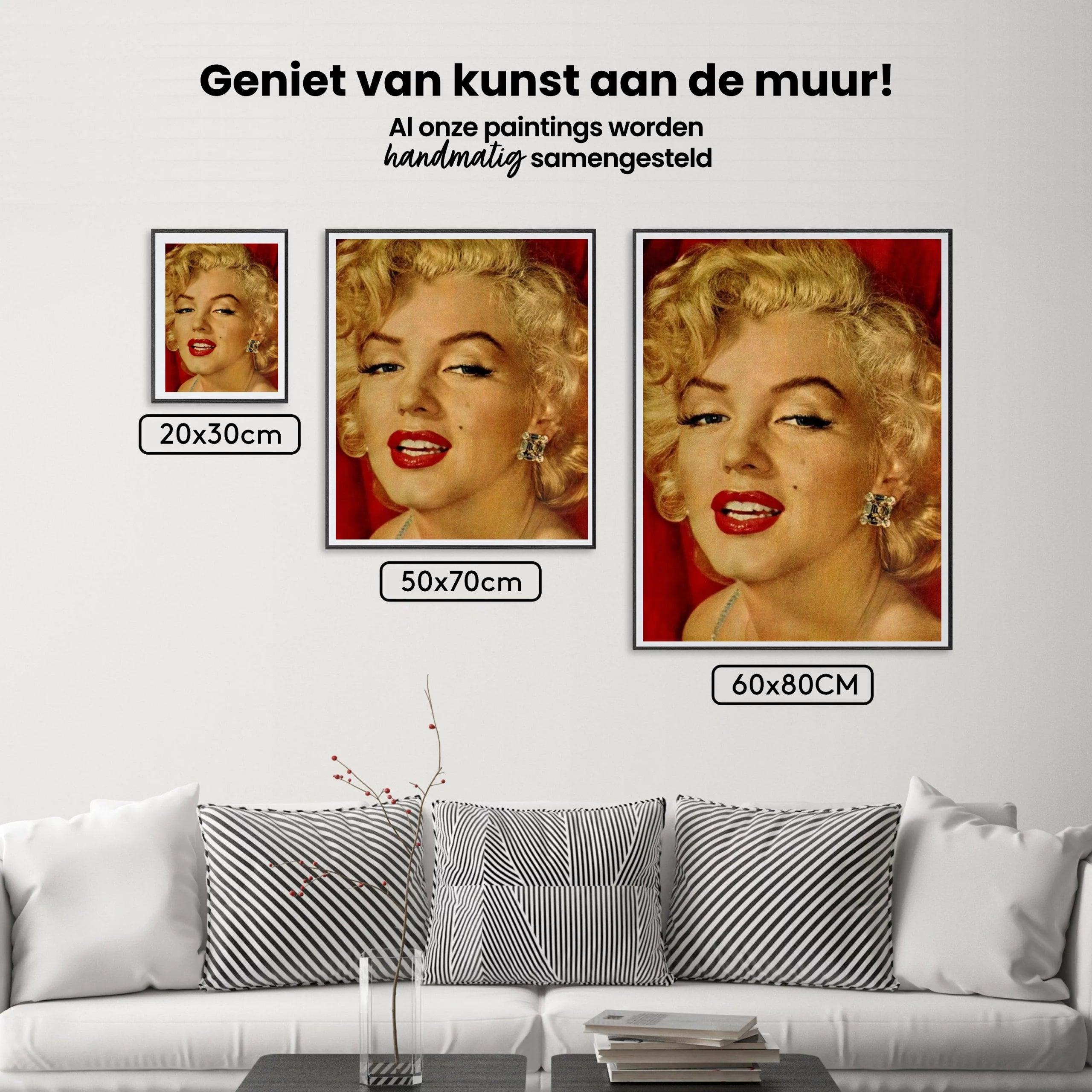 Diamond Painting Marilyn Monroe portret - SEOS Shop ®