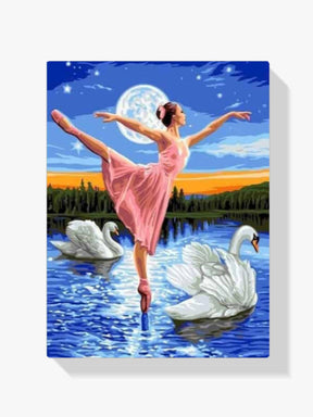 Diamond Painting Meisje danst op het water - SEOS Shop ®