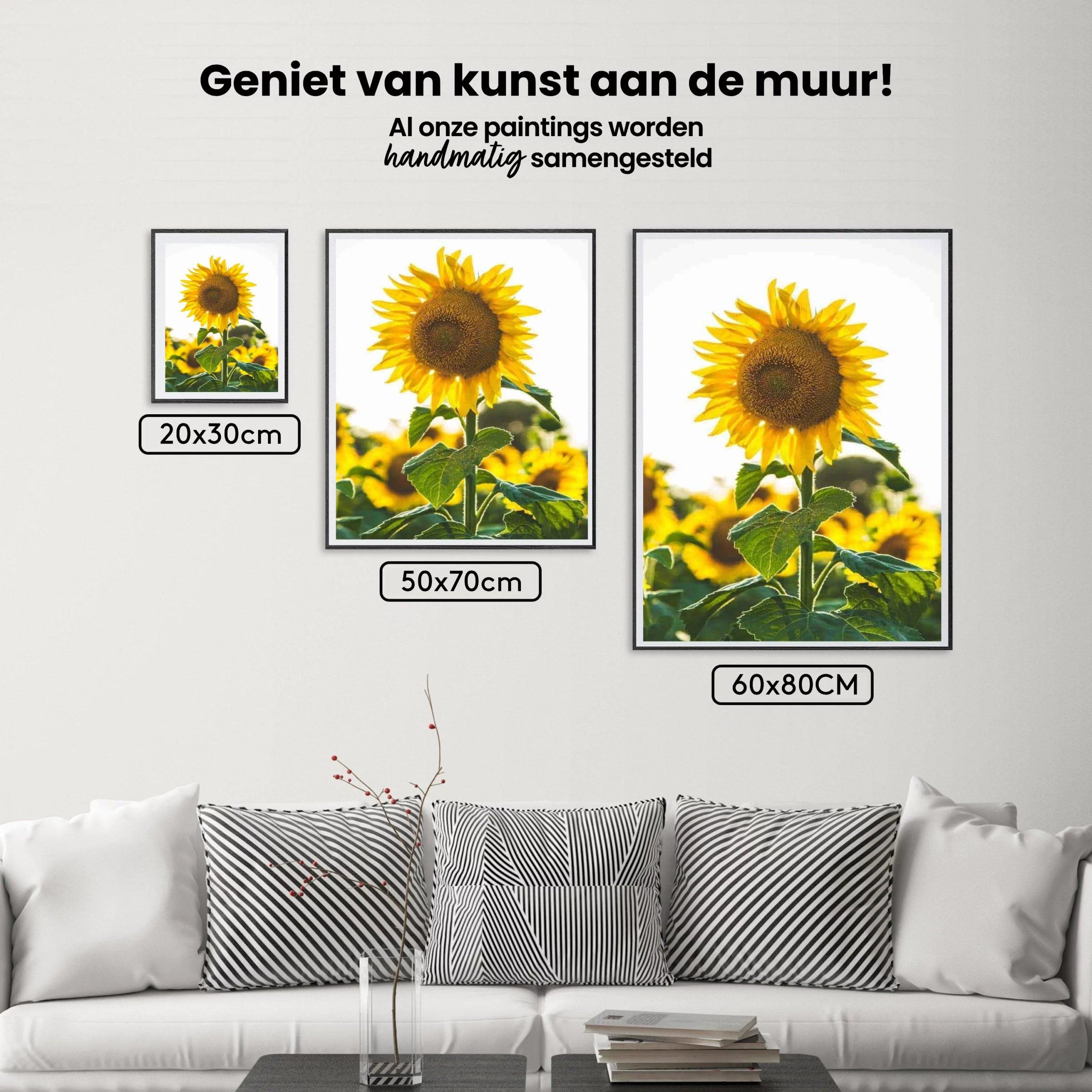 Diamond Painting Mooi zonnebloem - SEOS Shop ®