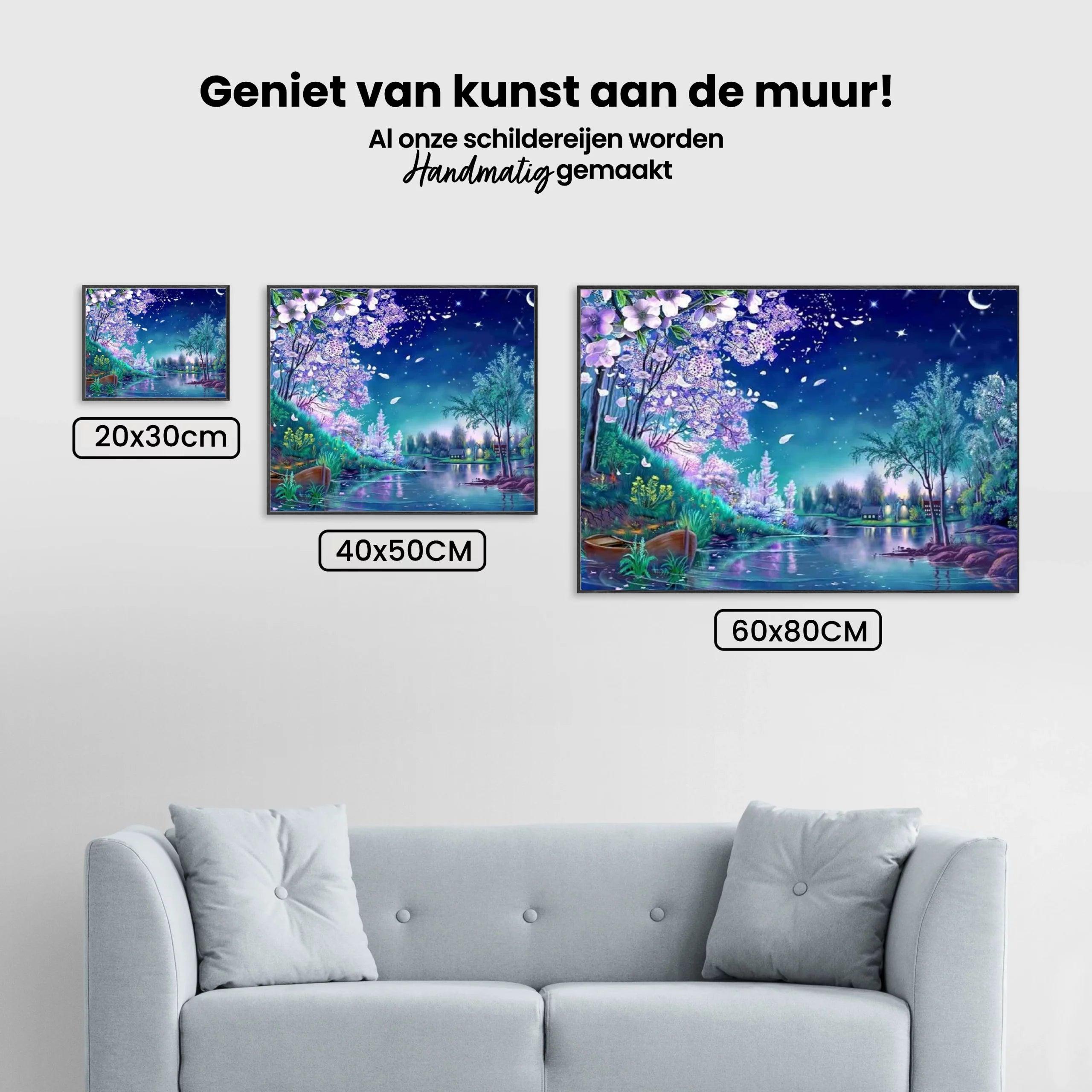 Diamond Painting Nachtelijke scene - SEOS Shop ®