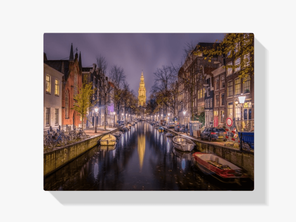 Diamond Painting Nederland Meerstad Nacht - SEOS Shop ®