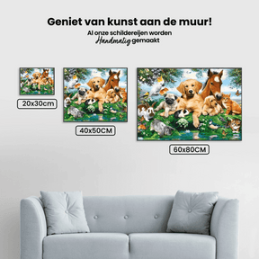 Diamond Painting Paard Hond Kat Parrot Vogels - SEOS Shop ®