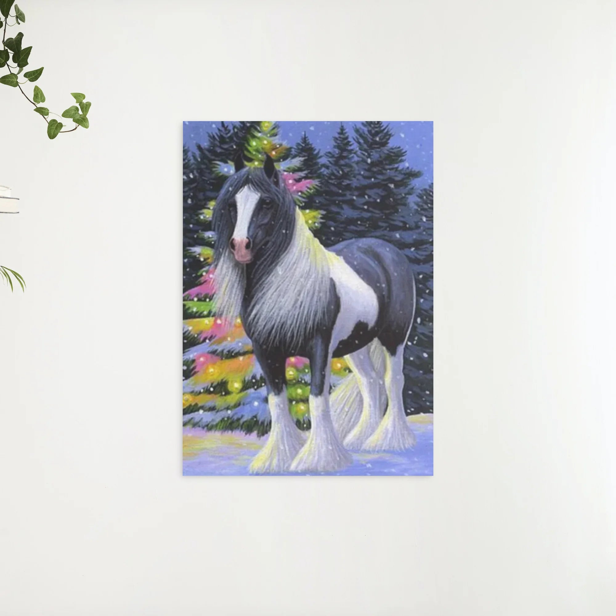 Diamond Painting Paard in de sneeuw - SEOS Shop ®