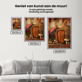 Diamond Painting Paddenstoelenhuis - SEOS Shop ®