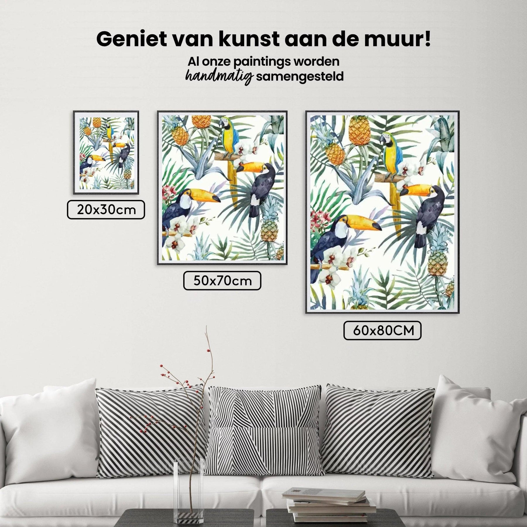 Diamond Painting Pakket Exotische vogels - SEOS Shop ®