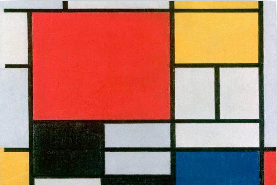 Diamond Painting Piet Mondriaan Compositie - SEOS Shop®