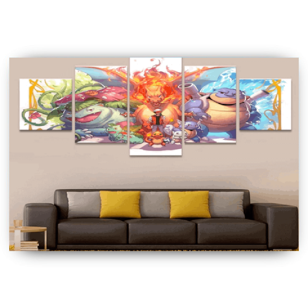 Diamond Painting Pokemon 5 luik - SEOS Shop ®