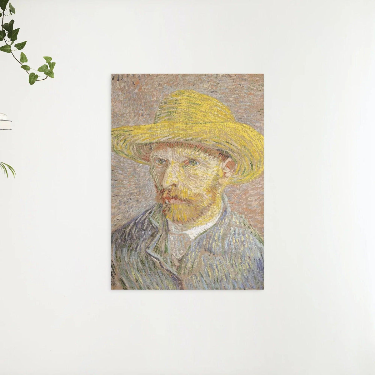 Diamond Painting Portret Vincent van Gogh met Strohoed - SEOS Shop ®