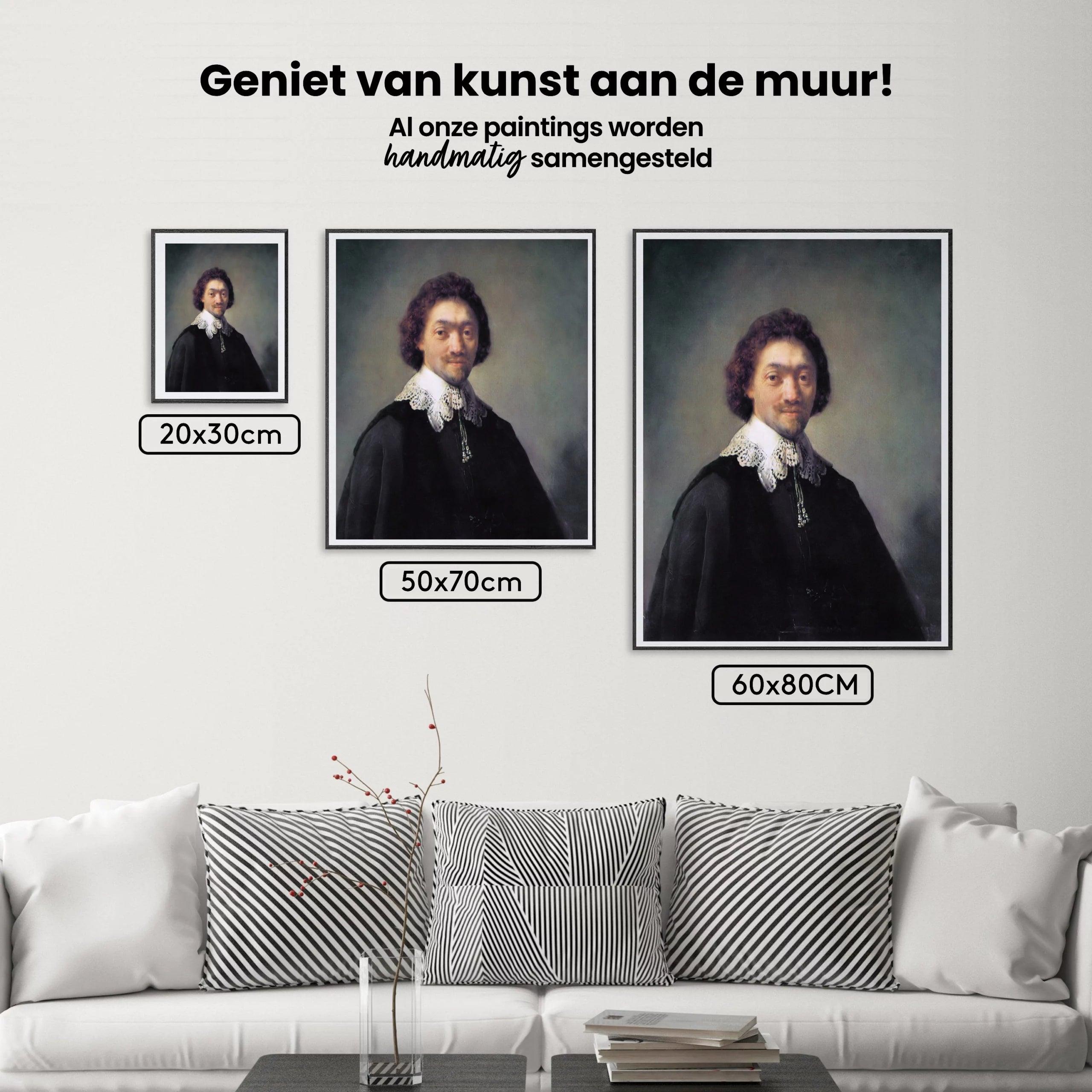 Diamond Painting Portret van Maurits Huygens - SEOS Shop ®