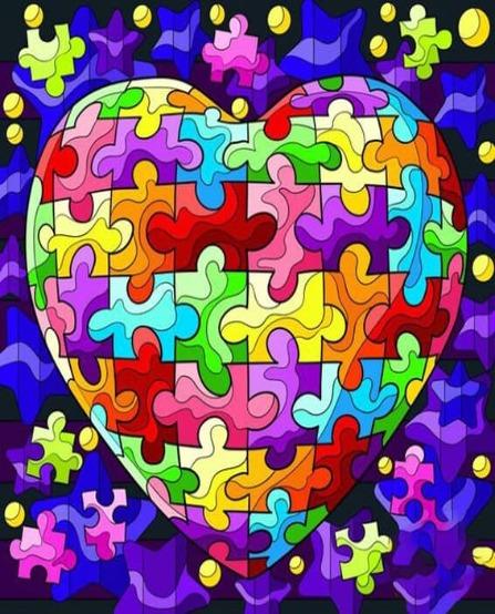 Diamond Painting Puzzel Hart - SEOS Shop ®