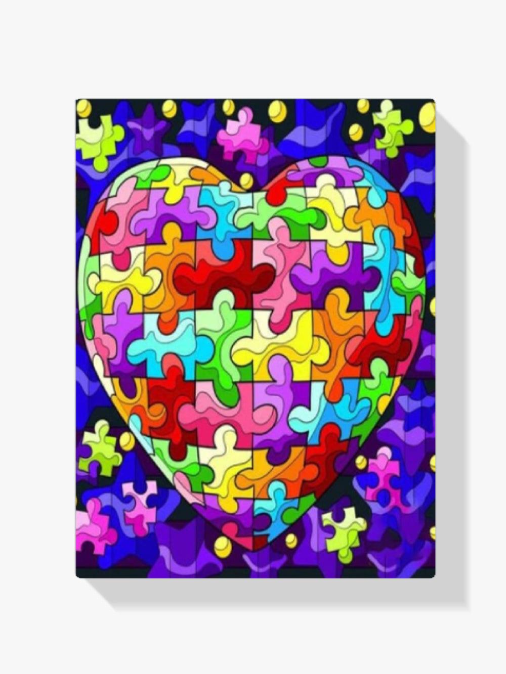 Diamond Painting Puzzel Hart - SEOS Shop ®