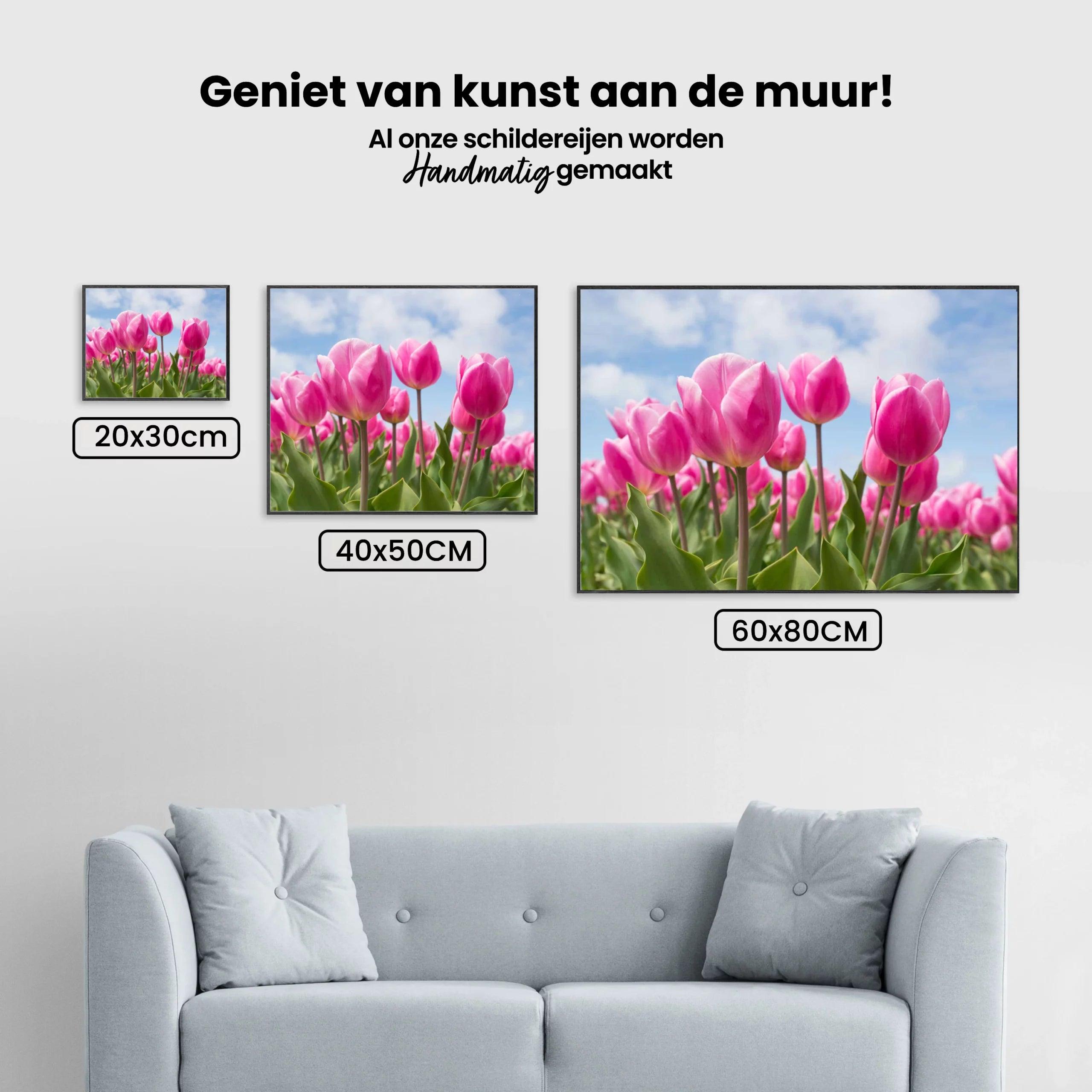 Diamond Painting Roze tulpen - SEOS Shop ®